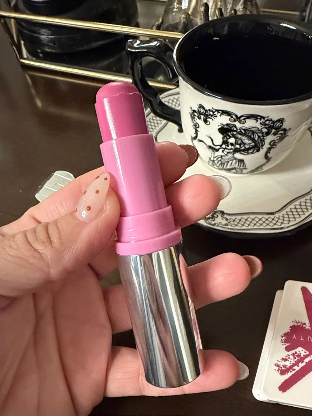 Fenty Beauty + Haus Labs Blush Duo- summertime wine and Glassy Lilac